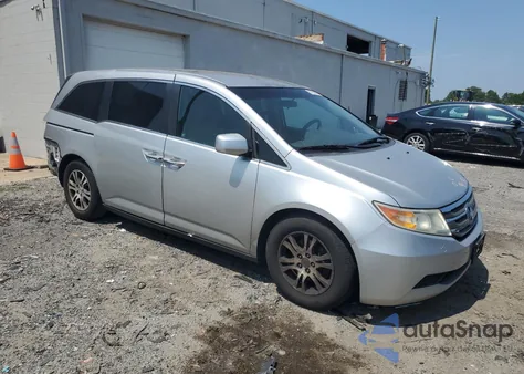 2012 Honda Odyssey Ex from USA, damaged, VIN 5FNRL5H44CB010605